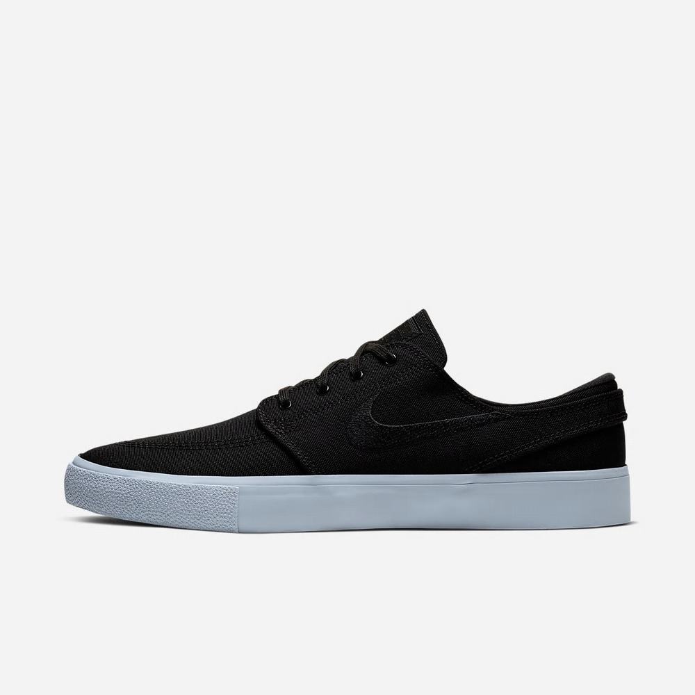 Chaussure De Skate Nike SB Zoom Stefan Janoski Canvas RM Noir 1469-538 Black/Light Armory Blue/Black/Black Homme | IIB-80553657